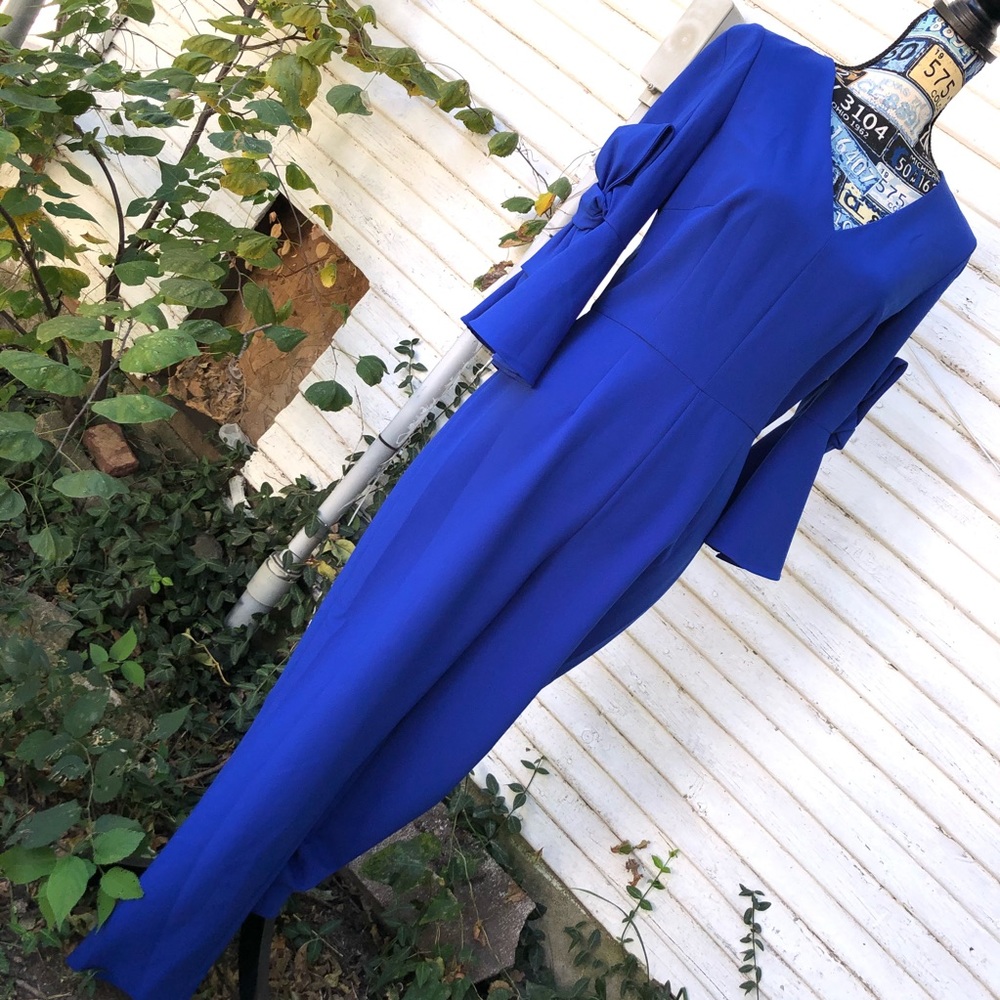 Antonio Melani Clara Cobalt blue jumpsuit sz 6